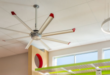 energy efficiency stock fan light shelf